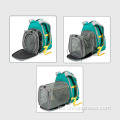 Viaje de mascota impermeable mochila para mascota de color de aguacate transpirable transpirable